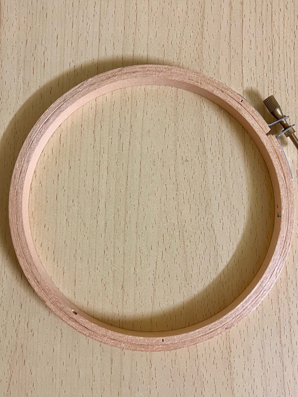 Round Wooden Embroidery Hoop DIY Sewing Stitching Knitting Needlecraft Projects